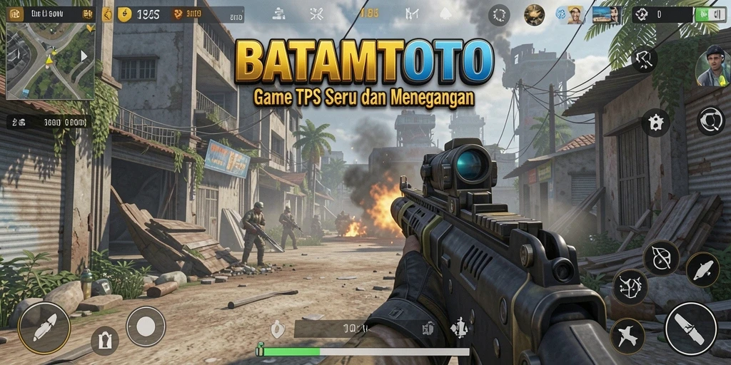 Tampilan gameplay menegangkan dan seru di BATAMTOTO.