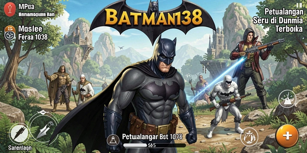 Gameplay seru BATMAN138 dalam dunia terbuka yang mendebarkan.
