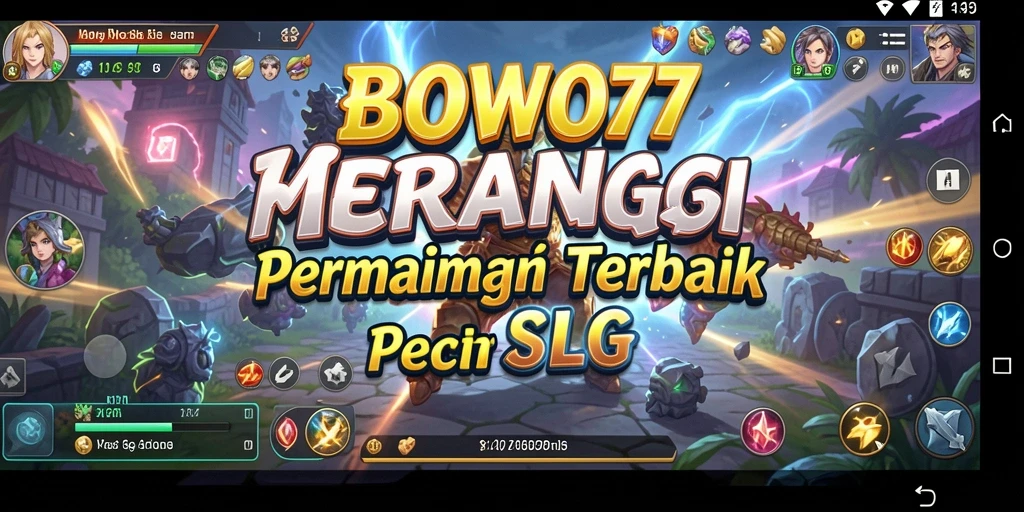 Tampilan gameplay SLG yang menarik di BOWO77.