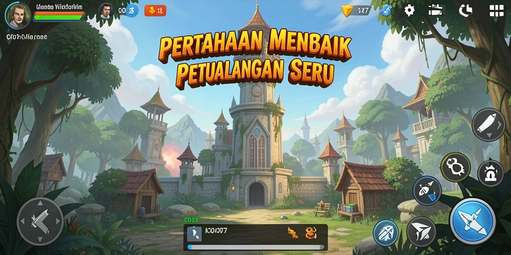 Tampilan gameplay C0077 yang menarik dan menegangkan.