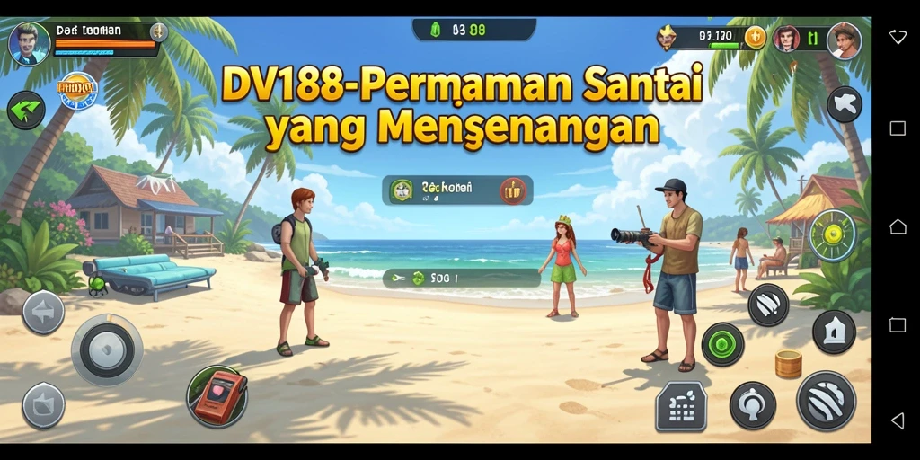 Screenshot gameplay DV188 menampilkan keseruan permainan Casual.