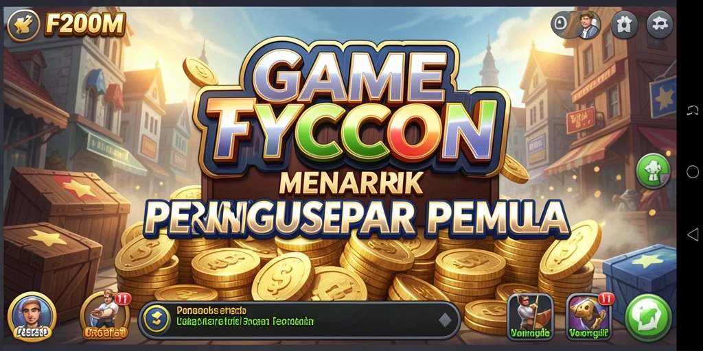 Screenshot menunjukkan momen kritis dalam gameplay F200M.