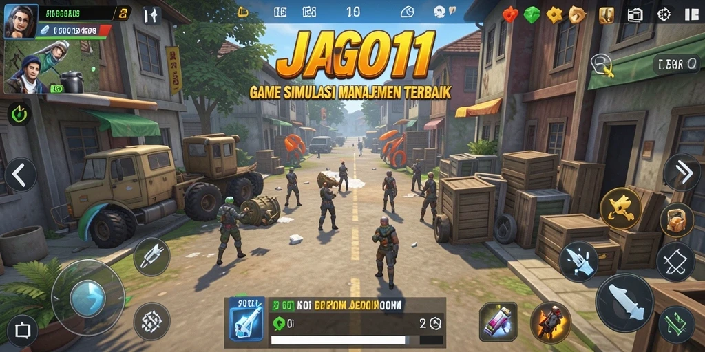 Tampilan gameplay menarik dari JAGO11 dengan strategi SLG yang mendalam.