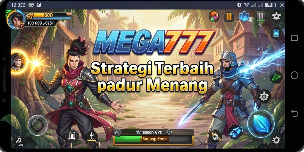 Tampilan gameplay mendebarkan di MEGA777 yang menantang strategi pemain.