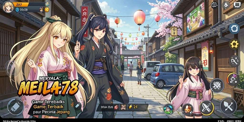 Gameplay seru dengan karakter Anime favorit