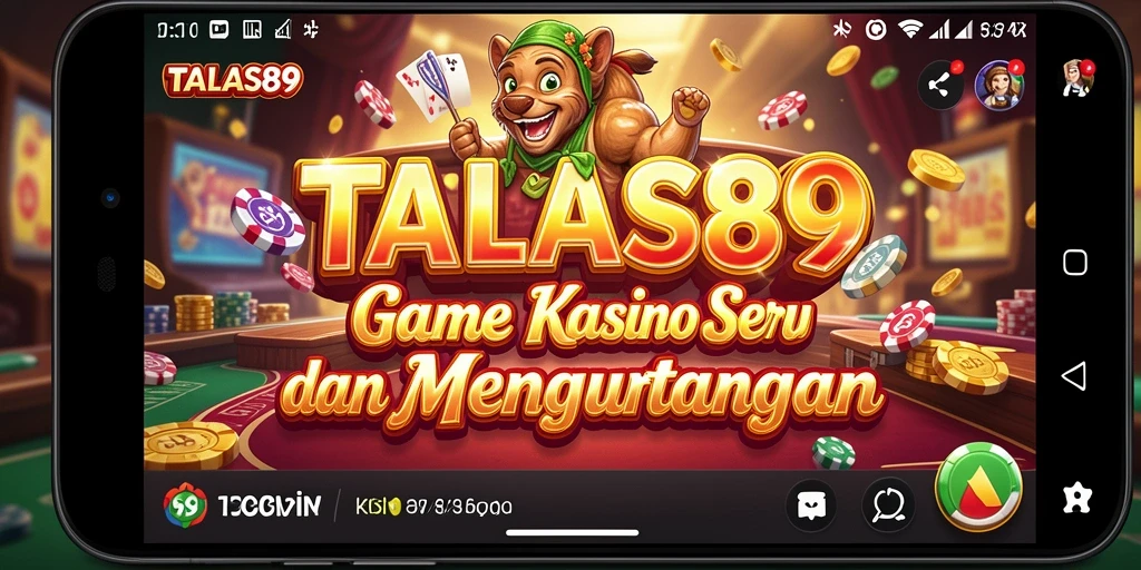 Tampilan gameplay seru TALAS89 dengan berbagai opsi permainan Kasino.