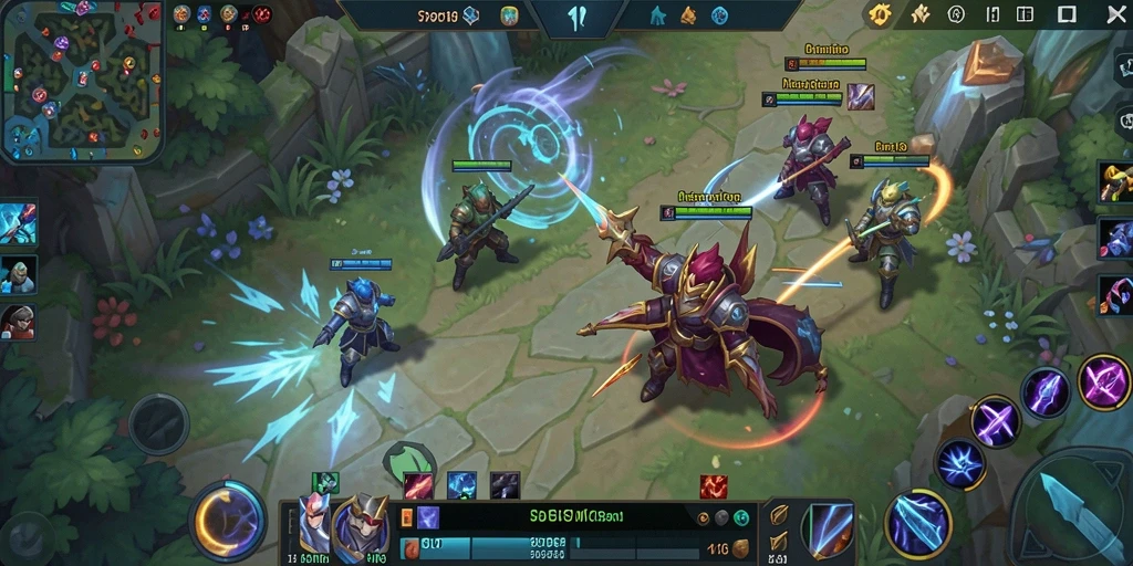 Tampilan gameplay menarik dari TOPI189 dengan pertarungan seru.